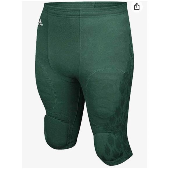 Adidas Football Pants Men’s Medium Techfit Primeknit Drawstring Climacool Green - Picture 11 of 12